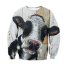 Cow Kids Cute Hoodie-Apparel-HD09-Sweat Shirt-S-Vibe Cosy™