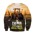 I am a Farmer To Save Time Hoodie-Apparel-HD09-Sweat Shirt-S-Vibe Cosy™