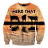 Herd That Cow Hoodie-Apparel-HD09-Sweat Shirt-S-Vibe Cosy™