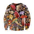 Mushroom collection Art all over-Apparel-NTH-Sweat Shirt-S-Vibe Cosy™