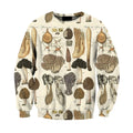 Beautiful Mushroom Art all over-Apparel-NTH-Sweat Shirt-S-Vibe Cosy™