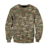 Mushroom Art all over-Apparel-NTH-Sweat Shirt-S-Vibe Cosy™