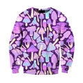 All Over Print Violet Many mushroom-Apparel-NTH-Sweatshirt-S-Vibe Cosy™