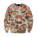 All Over Print forest mushrooms-Apparel-NTH-Sweat Shirt-S-Vibe Cosy™