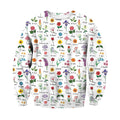 Beautiful Flower Hoodie-Apparel-NTH-Sweat Shirt-S-Vibe Cosy™