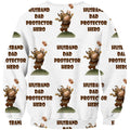 3D All Over Print Husband Dad Protector Hero-Apparel-Khanh Arts-Sweat Shirt-S-Vibe Cosy™