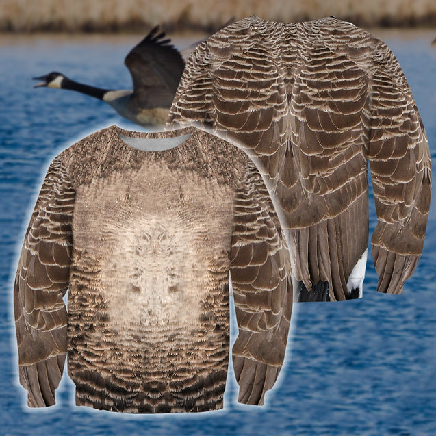 3D All Over Printed Goose Shirts-Apparel-HP Arts-Sweatshirt-S-Vibe Cosy™