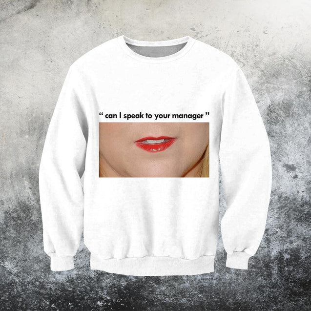 3D All Over Print Can I speak to your manager-Apparel-GP Art-Sweat Shirt-S-Vibe Cosy™