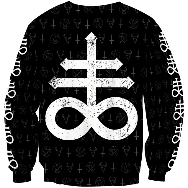 Satanic Tribal 3D All Over Printed Hoodie JJ09062003-Apparel-MP-Hoodie-S-Vibe Cosy™