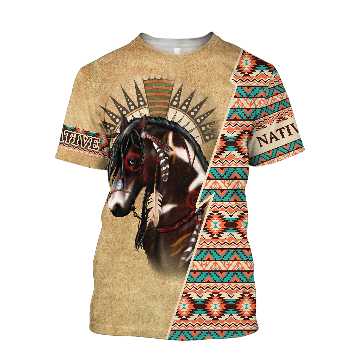 Premium Native American 3D All Over Printed Shirts