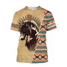 Premium Native American 3D All Over Printed Shirts