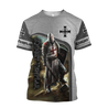 Premium Knight Templar Iron Pattern All Over Printed Shirts For Men And Women MEI