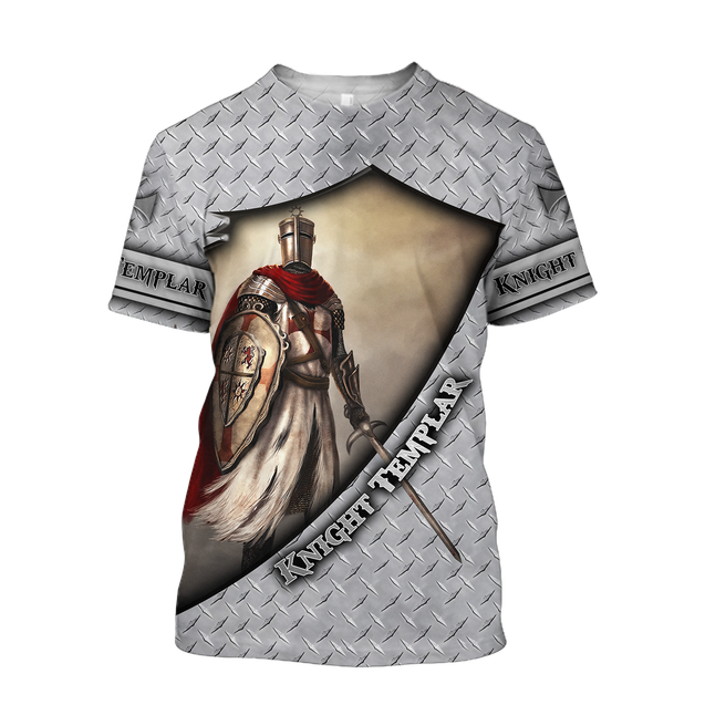 Premium Knight Templar All Over Printed Shirts For Men And Women MEI