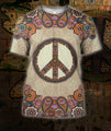 Hippie 3D All Over printed Shirts for Men and Women TT-Apparel-TT-T-Shirt-S-Vibe Cosy™