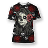 3D All Over Print Skull Tatoo Hoodie-Apparel-HD09-T-Shirt-S-Vibe Cosy™