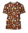 3D All Over Printing Red Mushroom Shirt-Apparel-Phaethon-T-Shirt-S-Vibe Cosy™