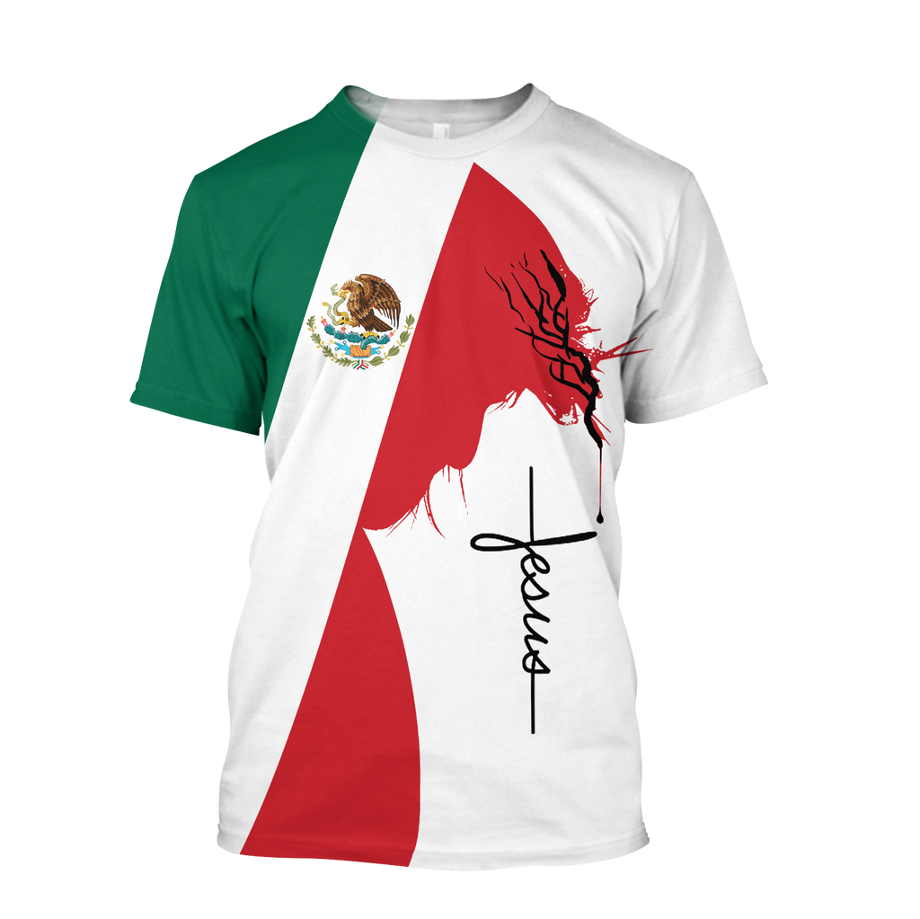 Mexico Jesus 3D All Over Printed Unisex Hoodie