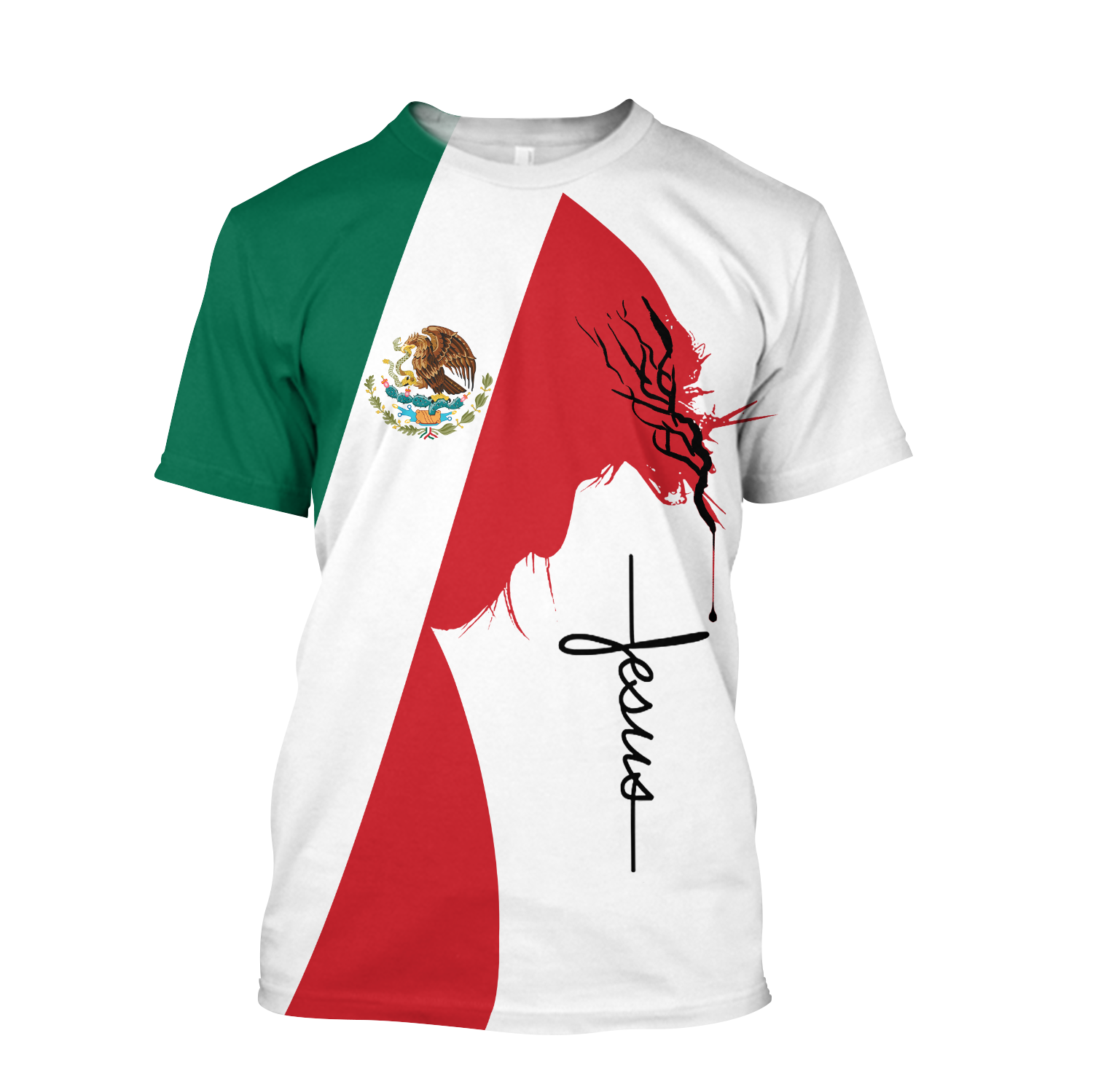 Mexico Jesus 3D All Over Printed Unisex Hoodie