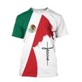 Mexico Jesus 3D All Over Printed Unisex Hoodie