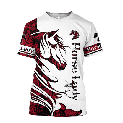 Horse Lady 3D All Over Printed Shirts Pi050501S4
