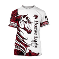 Horse Lady 3D All Over Printed Shirts Pi050501S4