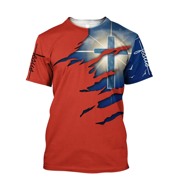 Premium Christian Jesus Catholic 3D Printed Unisex Shirts