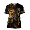 Tiger Warrior Over Printed Shirt for men and women