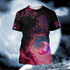 Purple Wolf 3D All Over Printed T-Shirt by SUN AM290501-Apparel-SUN-T-Shirt-S-Vibe Cosy™