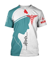 Beautiful Nurse 3D All Over Printed Shirts For Men and Women JJ130401-Apparel-TT-T-Shirts-S-Vibe Cosy™