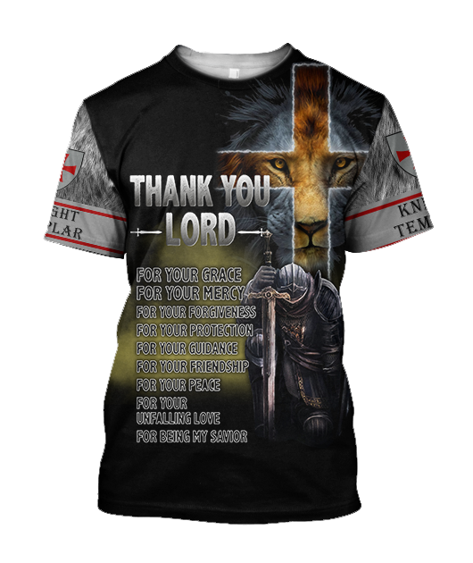 Brave Knight Templar God 3D All Over Printed Shirts JJ010401-Apparel-MP-T-Shirt-S-Vibe Cosy™