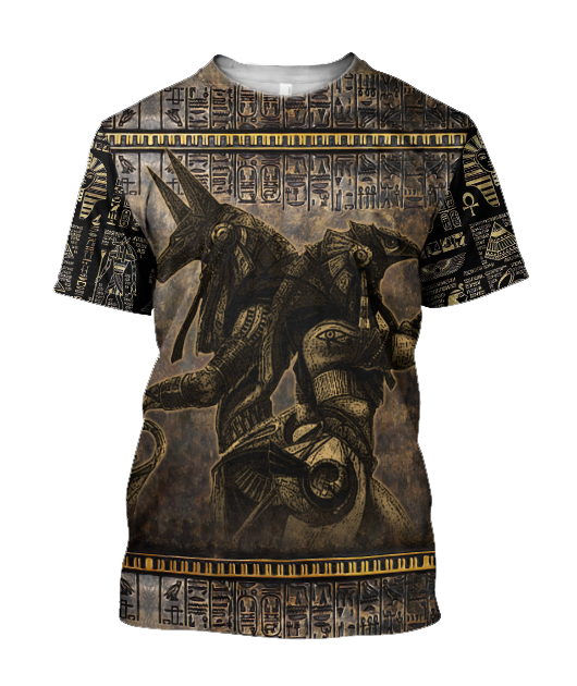 Anubis Ancient Egypt 3D All Over Printed Hoodie Clothes JJ120301-Apparel-MP-T-Shirt-S-Vibe Cosy™