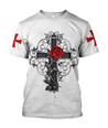 Knight God Jesus 3D All Over Printed Shirt Hoodie For Men And Women JJ240303-Apparel-MP-T-Shirt-S-Vibe Cosy™