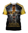 Knight God Jesus 3D All Over Printed Shirt Hoodie For Men And Women JJ240301 - Amaze Style™-Apparel