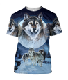 Native Wolf 3D Hoodie MP889-Apparel-MP-T-Shirt-S-Vibe Cosy™