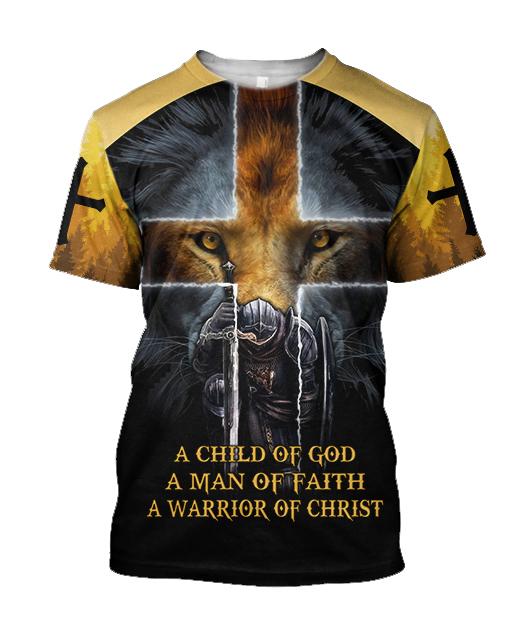 Knight God Jesus 3D All Over Printed Shirt Hoodie For Men And Women MP933 - Amaze Style™-Apparel