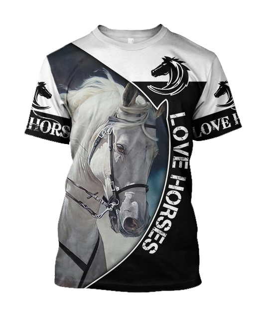 Love Horse 3D All Over Printed Shirts JJ230402-Apparel-TA-T-Shirt-S-Vibe Cosy™