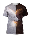 Wolf 3D All Over Printed Shirts For Men and Women JJ280402-Apparel-TT-T-Shirts-S-Vibe Cosy™
