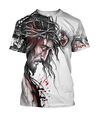 Premium Jesus 3D All Over Printed Unisex Shirts - Amaze Style™-Apparel