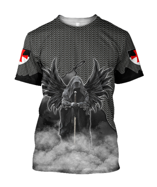 Knight 3D All Over Printed Shirts JJW08072002-Apparel-MP-T-Shirt-S-Vibe Cosy™