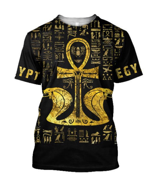 3D All Over Printed Ankh Ancient Egypt Hoodie Clothes MP08082002