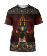 Anubis Ancient Egyptian 3D All Over Printed Shirts For Men And Women JJ26062004-Apparel-MP-T-Shirt-S-Vibe Cosy™