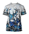 3D All Over Print Deer Hunting Hoodie TN070801