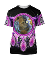 Native American Bear 3D All Over Printed Shirts JJ21052001-Apparel-MP-T shirt-S-Vibe Cosy™