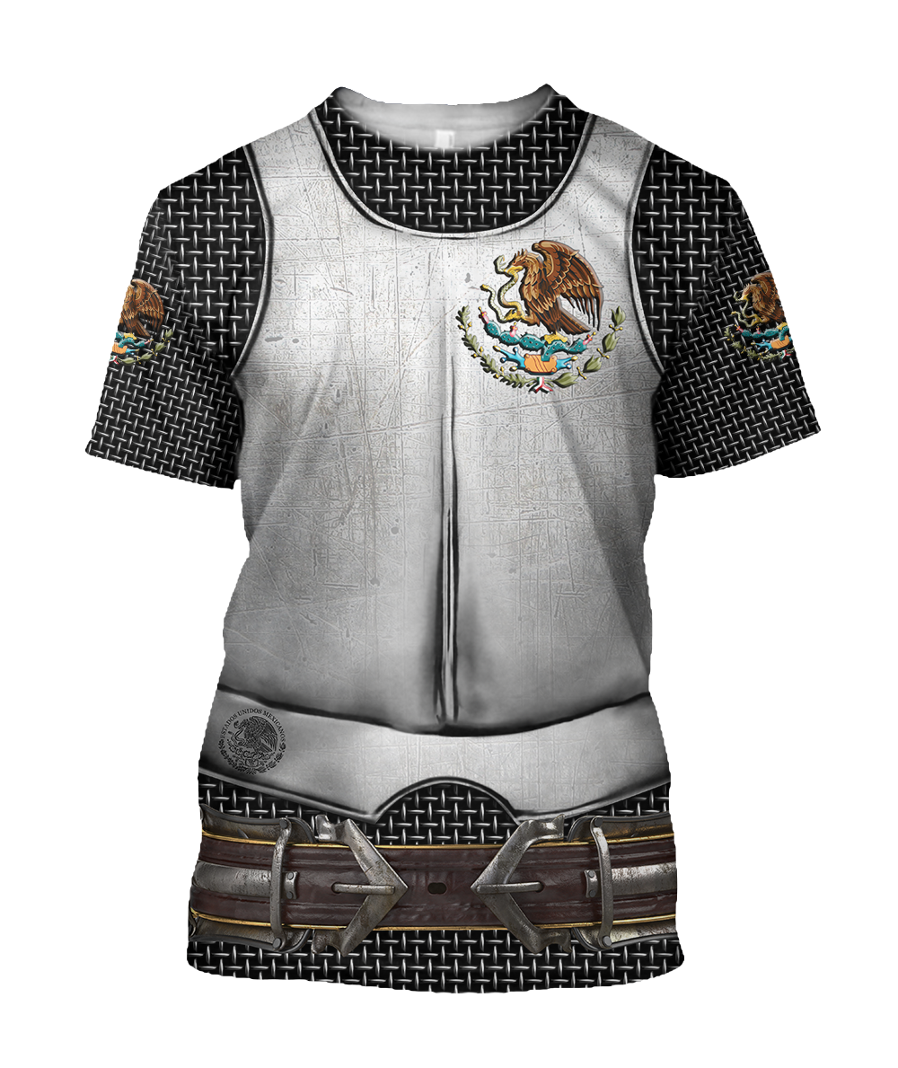 Mexican Armor 3D All Over Printed Shirts For Men and Women JJW11092004