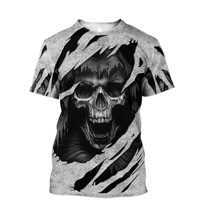 Premium Skull Tattoo 3D All Over Printed Unisex Shirts