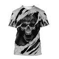 Premium Skull Tattoo 3D All Over Printed Unisex Shirts