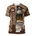 Barista 3D All Over Printed Differences Between Types Of World Coffee Shirts and Shorts Pi221203 PL-Apparel-PL8386-T shirt-S-Vibe Cosy™