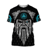 3D All Over Printed Raven And Odin version 2.0-Apparel-HP Arts-T-Shirt-S-Vibe Cosy™