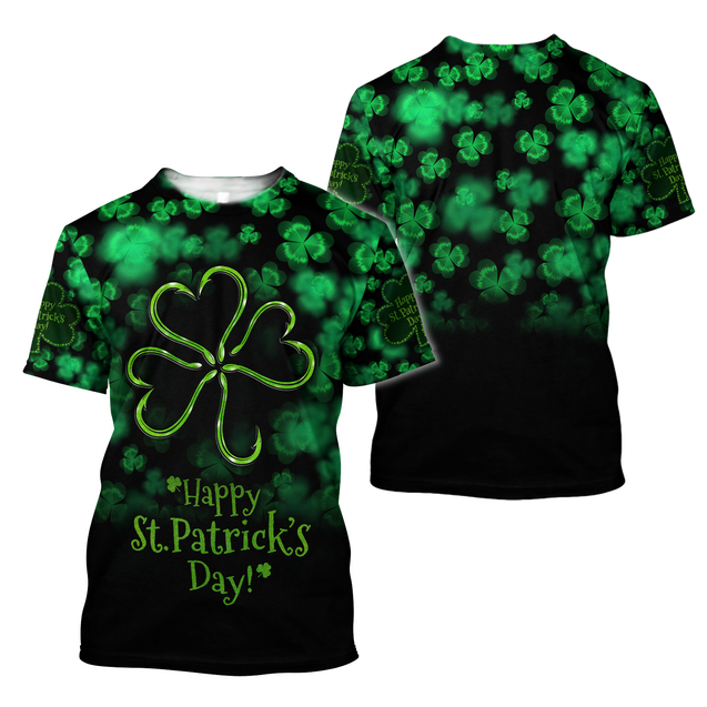 Happy St Patrick's Day Irish Hoodie T-Shirt Sweatshirt for Men and Women Pi170204-Apparel-NM-T-shirt-S-Vibe Cosy™