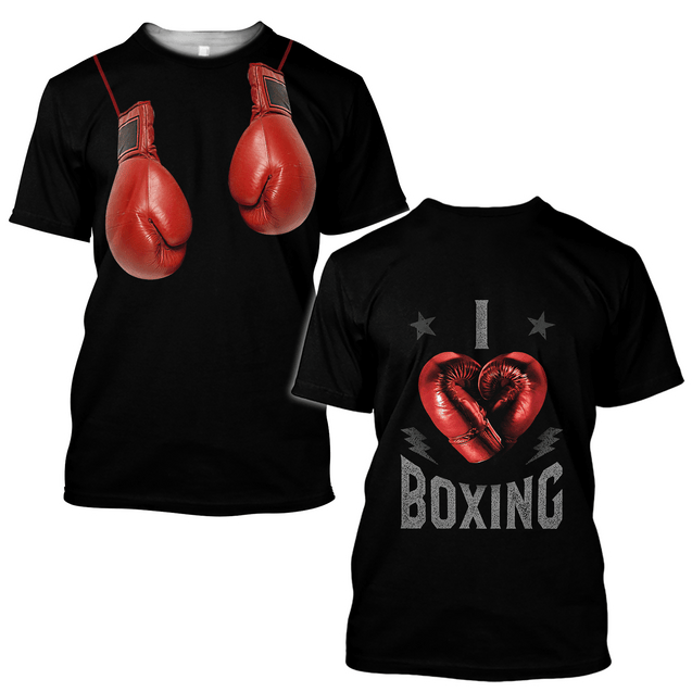 Boxing 3D All Over Printed Unisex Shirt